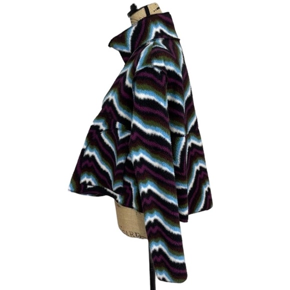 URBAN Outfitters Half Zip Aztec Cropped Sweater Size Medium - Picture 5 of 10